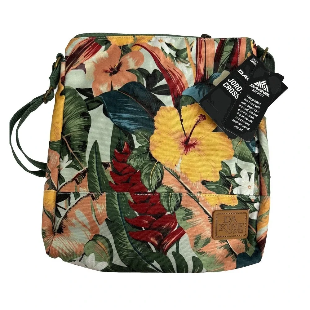 Dakine Jordy Island Spring Crossbody Bag Durable Woven Recycled Polyester NEW